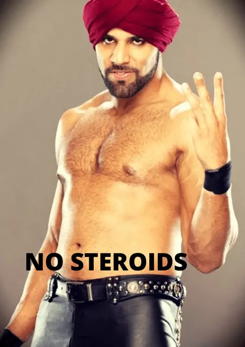 Jinder Mahal back in the days when he wasn't using any PEDs
