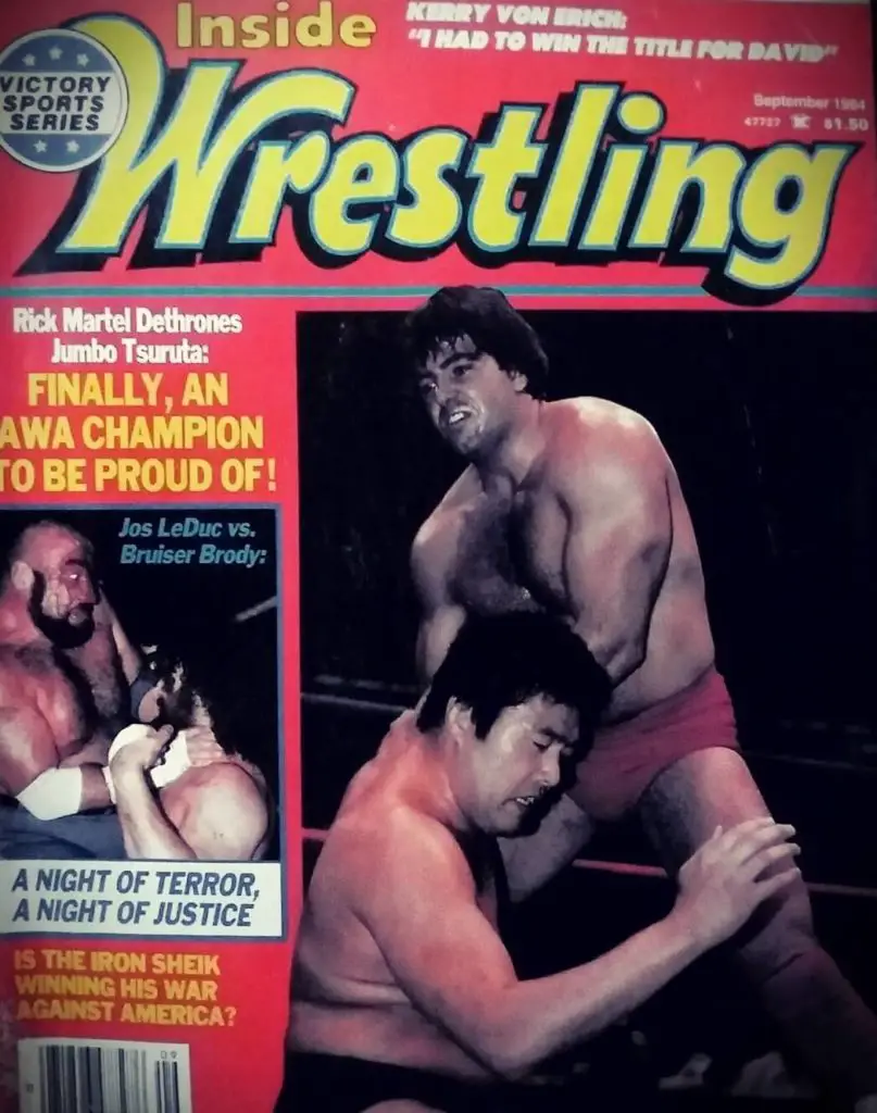 Inside Wrestling September 1984