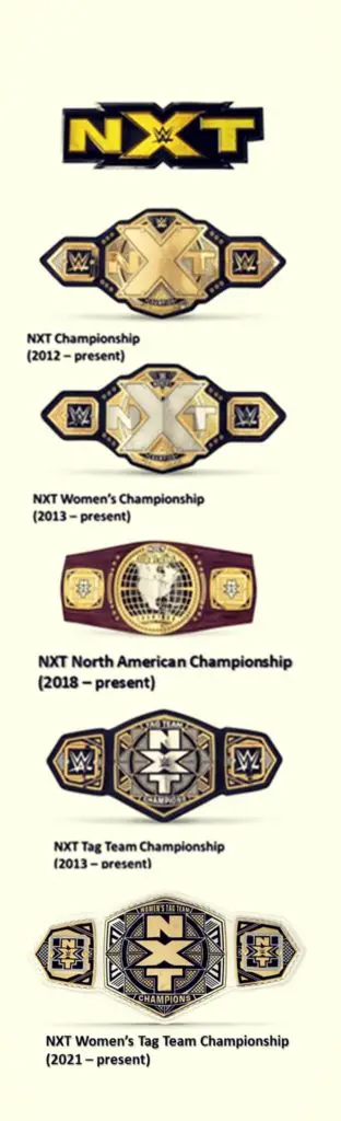 NXT belts
